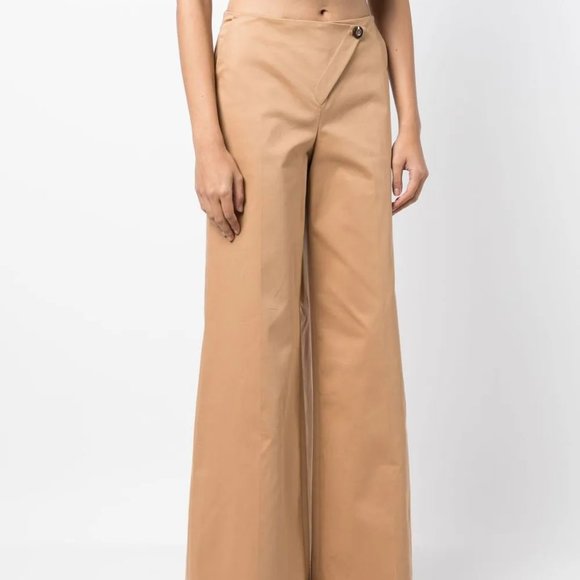 NEW! Simkhai Rory Remixed Draped Wide-Leg Pants - Picture 1 of 9